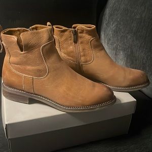 Franco Sarto leather booties